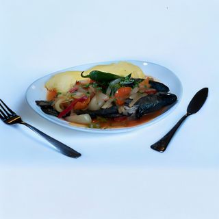 Pastrav la grill cu saramura