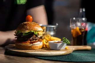 Classic bacon burger