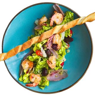 Sałatka z krewetkami