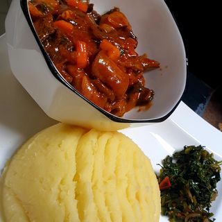 Dry fry offals/tripe