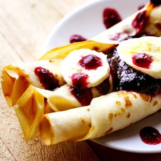 Clatite Nutella si capsuni