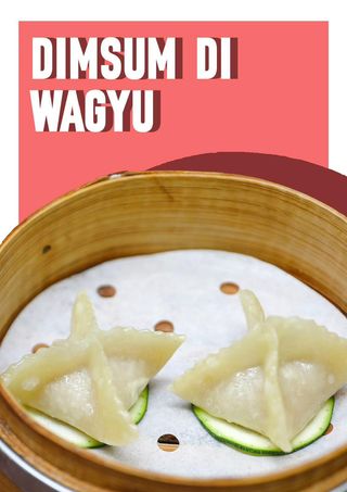 Dim sum di Wagyu con carne kobe - 2 pezzi