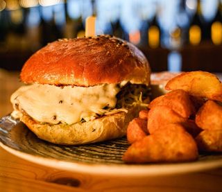 * Truffle Delight Burger *