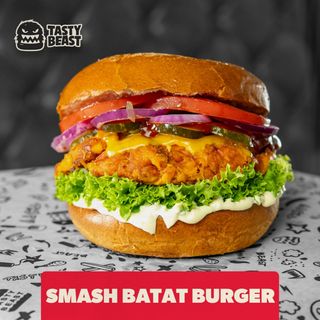 Burger Smash Batat