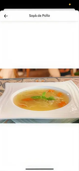 Sopa de pollo