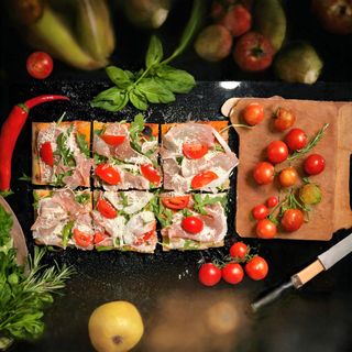 Pizza Prosciutto Crudo si Rucola 30x20cm