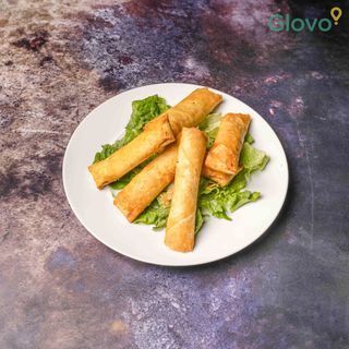 Domaće spring rolice s teriyaki povrćem i BBQ mesom