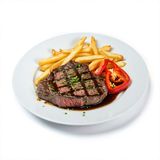 Lomo Con Patatas Y Pimientos