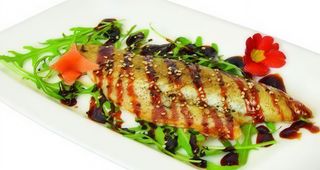 167. Branzino teppaniaki