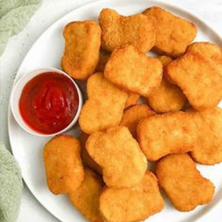 Chicken Nuggets served with regular chips