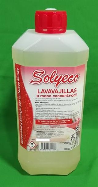 Lavavajillas A Mano Concentrado Solyeco 2L