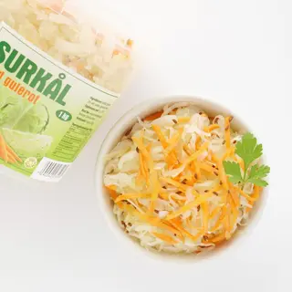 9551-Кисело зеле с моркови Капостница 900 г