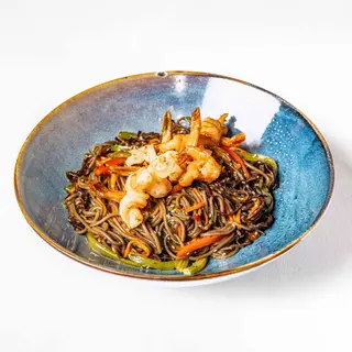 Stir-fry z krewetkami