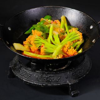 Scodella di fuoco con cavolfiore