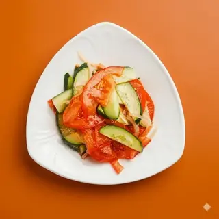 Салат Свежий с маслом