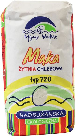 MĄKA CHLEBOWA ŻYTNIA TYP 720 BIO 1 kg - EKO MEGA