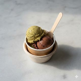 Coppetta di Gelato Normale con 2 gusti a scelta