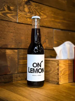 On lemon Cola