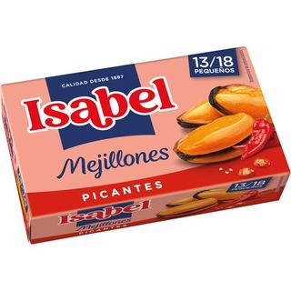 Mejillones Picantes 13/18 Piezas Isabel 69 G.