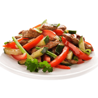 Острый азиатский салат