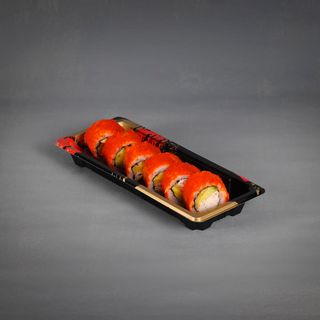 Ролл "Калифорния с крабом и манго"