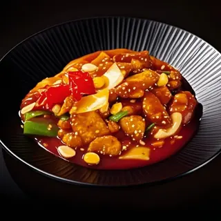 52. Pollo con Almendra. Chicken With Almond