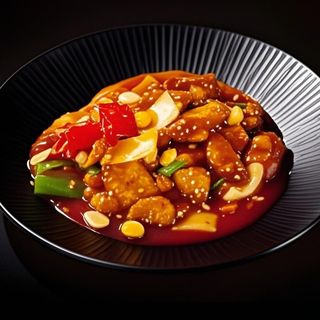 52. Pollo con Almendra. Chicken With Almond