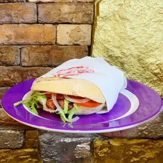 Bocadillo De Bacon Completo (Pan Redondo)