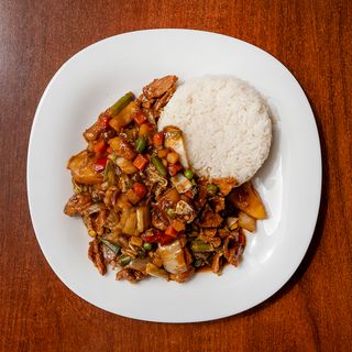 Wołowina w 5 smakach z warzywami