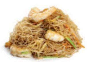 181. Spaghetti di riso ai gamberi