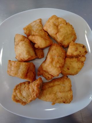 Bacalao frito para 3-4 personas 