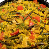 Paella Verduras ( mínimo 2 personas)