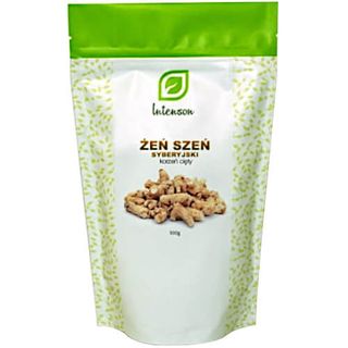 Żeń-szeń syberyjski korzeń cięty herbatka 100g Intenson