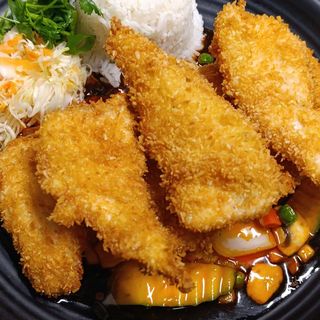 Kurczak w cieście kokosowym