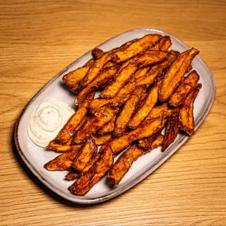 Com batata doce