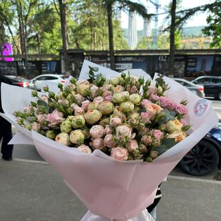 ჯუჯა ვარდების დიდი თაიგული 20ტოტი