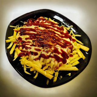 Papas locas Pulled Pork