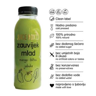 Juice Box sok Zauvijek mlad 0,33 l