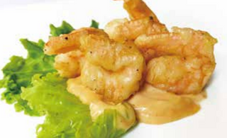 35 Gamberi in salsa cocktail