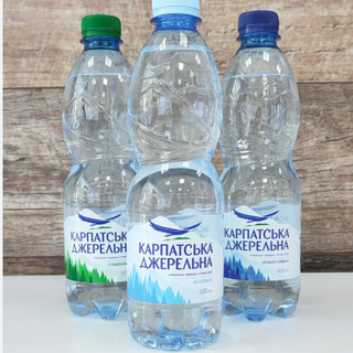 Вода Карпатська 0,5 газ/негаз