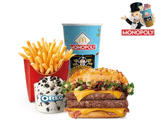 Menú Completo McExtreme BBQ & Mayo Doble