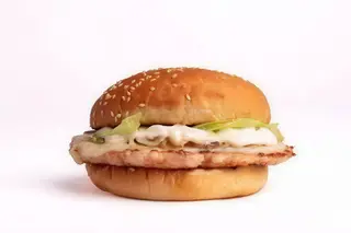 Menú Hamburguesa Pollo Simple