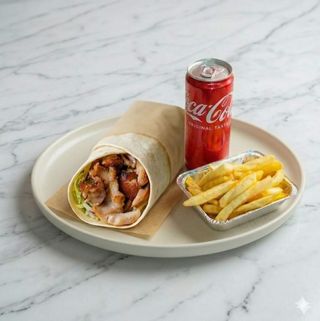 Menu B - Piadina kebab