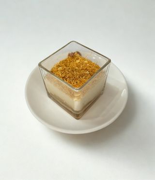 Домашен крем с кадаиф и орехи