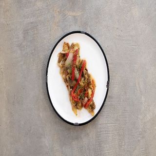 Escalivada con miel y mostaza