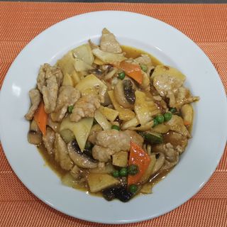 282 - Carne de Porco com Caril