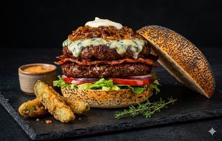 Hamburguesa Burcelona Deluxe