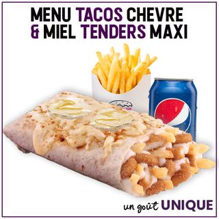 Menu Chèvre & Miel Tenders Maxi