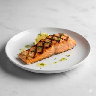 Salmón A La Plancha