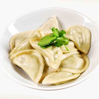 Вареники с картофелем вареные